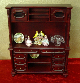 Dollhouse Dining Room and Kitchen Furniture