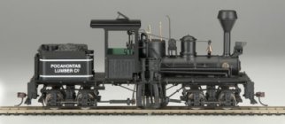 On30 Shay locomotive